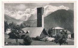CPSM 9 X 14 Haute Savoie Plateau D'ASSY L'Eglise (Arch. Novarina) - Autres & Non Classés