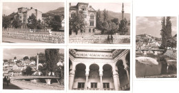 Bosnie-Herzégovine - SARAJEVO - Lot De 5 Photographies Anciennes - Voyage En Yougoslavie En Août 1951 - (photo) - Bosnia And Herzegovina