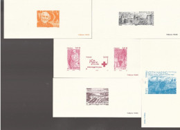 Lot De 9 Gravures De La Poste 2014 - Documents Of Postal Services