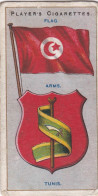 28 Tunis (Tunisia) - Countries Arms & Flags 1905 - Players Cigarette Cards - Antique - Player's