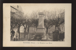 55 - MANDRES - LE MONUMENT AUX MORTS - EDITION ARTISTIC PARIS - Autres & Non Classés