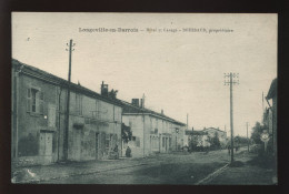 55 - LONGEVILLE-EN-BARROIS  - HOTEL ET GARAGE NATIONAL - DOUSSAUD, PROPRIETAIRE - Other & Unclassified