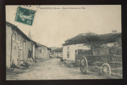 55 - DAGONVILLE - RUE DE COUSANCES AU BOIS - FERNIER PHOTO - Andere & Zonder Classificatie