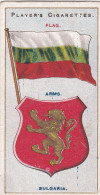 12 Bulgaria - Countries Arms & Flags 1905 - Players Cigarette Cards - Antique - Player's