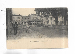 54 - LUDRES - Place De La Fontaine - Personnages - Other & Unclassified