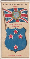 27 New Zealand - Countries Arms & Flags 1905 - Players Cigarette Cards - Antique - Player's