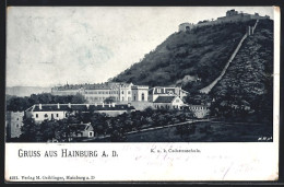 AK Hainburg A.D., K.u.k. Cadettenschule  - Autres & Non Classés