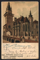 Lithographie Paris, Exposition Universelle De 1900, Pavillon De La Hongrie  - Tentoonstellingen