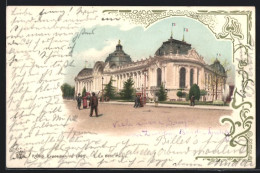 Lithographie Paris, Exposition Universelle De 1900, Le Petit Palais  - Esposizioni