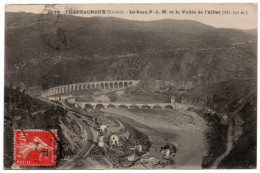 Lozère , Chapeauroux , La Gare P L M Et La Vallée De L'allier - Other & Unclassified