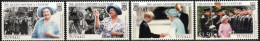 1999 Tuvalu HM Queen Mother Elizabeth's Century Set And Souvenir Sheet (** / MNH / UMM) - Royalties, Royals