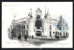 AK Paris, Exposition Universelle De 1900, Palais Des Manufactures Francaises  - Exhibitions