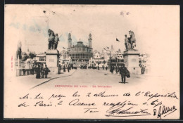 AK Paris, Exposition Universelle De 1900, Le Trocadéro  - Exhibitions