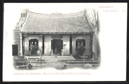 AK Paris, Exposition Universelle De 1900, Exposition De L`Indo-Chine, Pagode De L`huoc-Kien á Chalon  - Tentoonstellingen