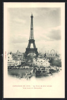 AK Paris, La Tour Eiffel, Eiffelturm Mit Dem Place De Trocadéro  - Other & Unclassified