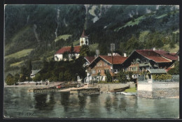 AK Brienz, Ortsansicht Am Wasser  - Brienz