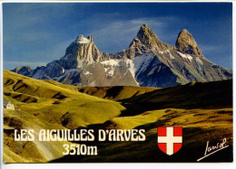 CPSM 10.5 X 15 Savoie Maurienne Premières Neiges D'Automne Sur Les AIGUILLES D'ARVES - Other & Unclassified