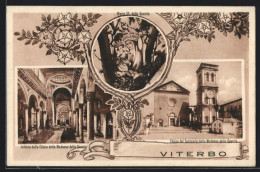Cartolina Viterbo, Chiesa Del Santuario Della Madonna Della Quercia, Maria SS Della Quercia  - Viterbo