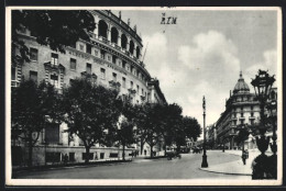 Cartolina Roma, Via Vittorio Veneto E Albergo Degli Ambasciatori  - Sonstige & Ohne Zuordnung