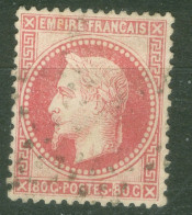 France  Yv  32  Ob TB - 1863-1870 Napoléon III. Laure