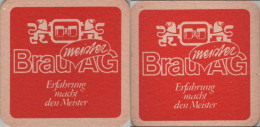 5005886 Bierdeckel Quadratisch - BrauAg - Beer Mats
