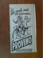 Publicité 1949 Un Week End ça S'arrose Au PROVINO D.G.M. Alfortville - Publicités