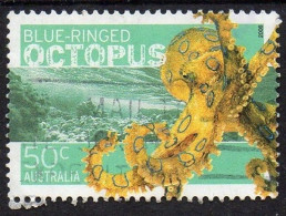 AUSTRALIA 2006 50c Multicoloured  Fauna - Dangerous Australian-Blue Ringed Octopus SG2714 Used - Used Stamps