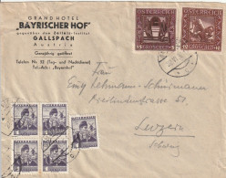 Autriche Lettre Gallspach Pour La Suisse 1936 - Briefe U. Dokumente