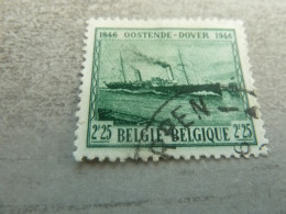 Belgique - 1846 - Oostende - Dover - 1946  - 2f.25 - Vert - Oblitéré - Année 1947 - - Gebruikt