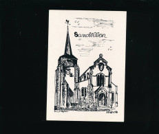 EA  - Epreuve D'artiste Dessinateur Jofradin 1986   L'église Sandrillon - Sonstige & Ohne Zuordnung