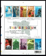 2003 Bloc 104 - This Is Belgium, Villes Historiques - Snijblokken Links - MNH - 2002-… (€)