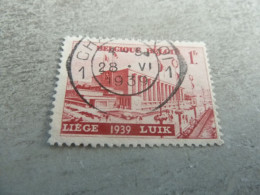 Belgique - Liège 1939 Luik - 1f. - Rose-rouge - Oblitéré - Année 1939 - - Used Stamps