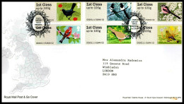 ROYAL MAIL POST AND GO COVER - THÈME: OISEAUX - Andere & Zonder Classificatie