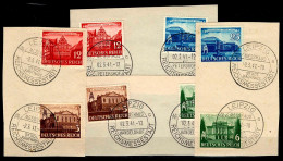 LEIPZIG REICHSMESSESTADT 31.8.41. (Michel 764-767) / 1941 - Covers & Documents