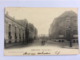 ARMENTIERES (59) : Rue De La Gare - Lib. H.Havet - 1904 - Armentieres