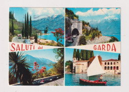 ITALY - Lake Garda Multi View Used Postcard - Altri & Non Classificati