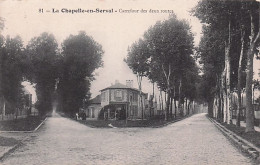 60 - Oise  - LA CHAPELLE En SERVAL - Carrefour Des Deux Routes - Other & Unclassified