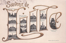 59 - Souvenir De LILLE    - Carte Gauffrée - Lille