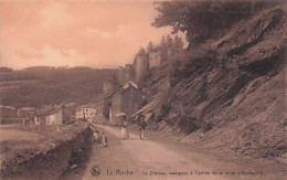 LA ROCHE- LAROCHE En ARDENNE  - Le Chateau - Vue Prise A L'entrée De La Route D'Houffalize - La-Roche-en-Ardenne