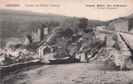 LA ROCHE- LAROCHE En ARDENNE  - Chemin Du Diable Chateau - La-Roche-en-Ardenne
