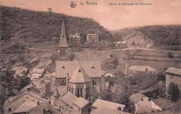 LA ROCHE- LAROCHE En ARDENNE - Eglise Et Montagne De Corumont - La-Roche-en-Ardenne