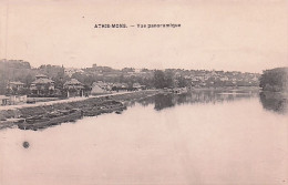 91 - ATHIS MONS - Vue Panoramique - Peniches A Quai - Athis Mons