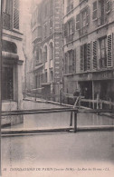 75 - Inondations De PARIS - 1910 - La Rue Des Ursins - De Overstroming Van 1910
