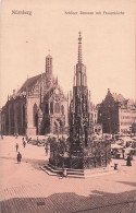 NÜRNBERG -  Schoner Brunnen Mit Frauenkirche - Nürnberg