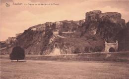 BOUILLON -  Le Chateau Vu De Derriere Et Le Tunnel - Bouillon