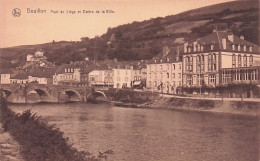 BOUILLON - Pont De Liege Et Centre De La Ville - Bouillon