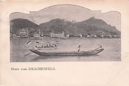 Gruss Vom DRACHENFELS -  1906 - Koenigswinter