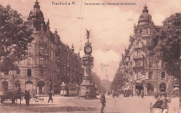 FRANKFURT A.M  -  Kaiserstrasse Mit Manskopf Uhrturmchen - Frankfurt A. Main