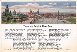  DRESDEN Bleibt DRESDEN  - Litho - Dresden