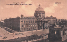 BERLIN -  Königliches Schloss Und Denkmal Kaiser Wilhelm Des Grossen - Tiergarten